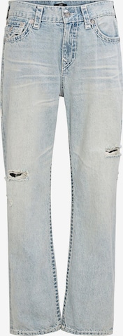 True ReligionWide Leg/ Široke nogavice Traperice 'Bobby' - plava boja: prednji dio