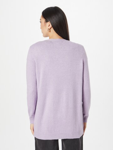 ONLY Knit Cardigan 'LESLY' in Purple
