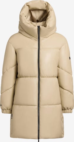 khujo Wintermantel 'Lorsa' in Beige: Vorderseite