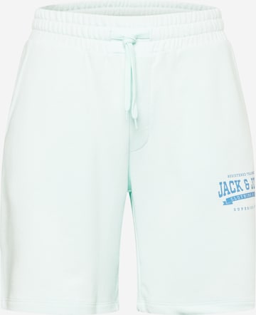 JACK & JONES Nohavice - Modrá: predná strana