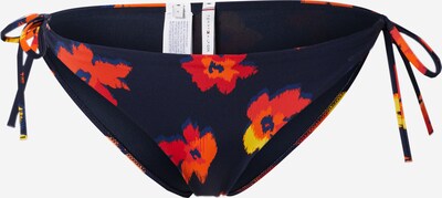 Tommy Hilfiger Underwear Bas de bikini en bleu foncé / jaune / orange, Vue avec produit