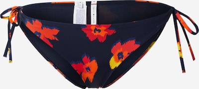 Tommy Hilfiger Underwear Bas de bikini en bleu foncé / jaune / orange, Vue avec produit