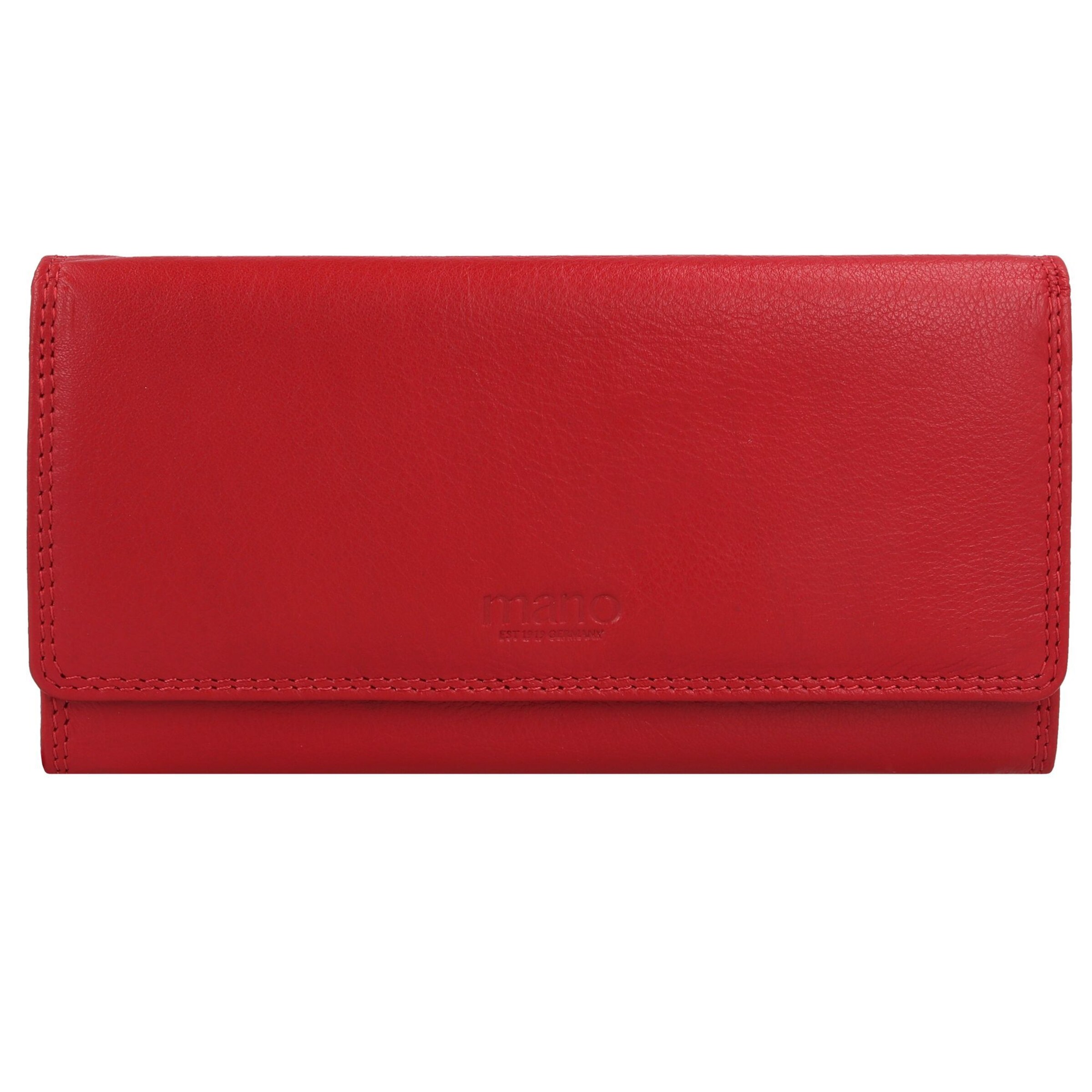 mano Portemonnee 'Donna Giulia' in Rood: voorkant