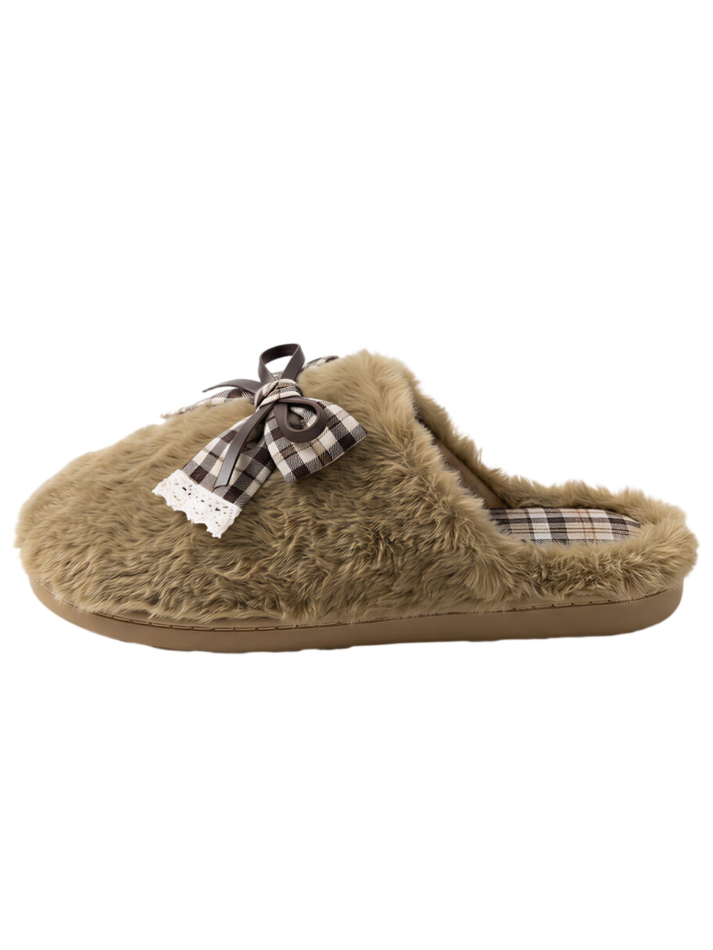 BONVERANO Slippers in Brown: front