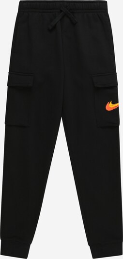 Kelnės iš Nike Sportswear, spalva – geltona / oranžinė / juoda, Prekių apžvalga