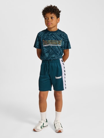 Regular Pantalon de sport Hummel en vert