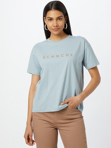 Blanche - Camiseta en azul: frente