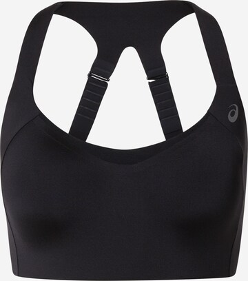 Bustier Soutien-gorge de sport 'Metarun' ASICS en noir : devant