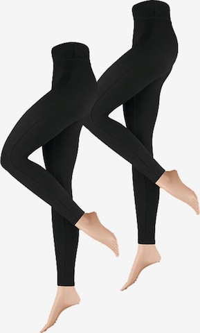 Coupe slim Leggings ' Blickdicht ' Nur Die en noir : devant