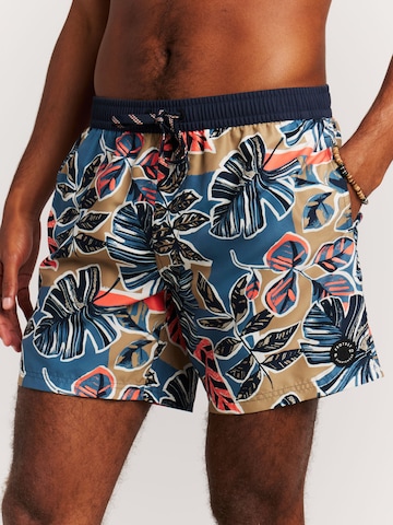 PROTEST Board Shorts 'PRTRayger' in Brown
