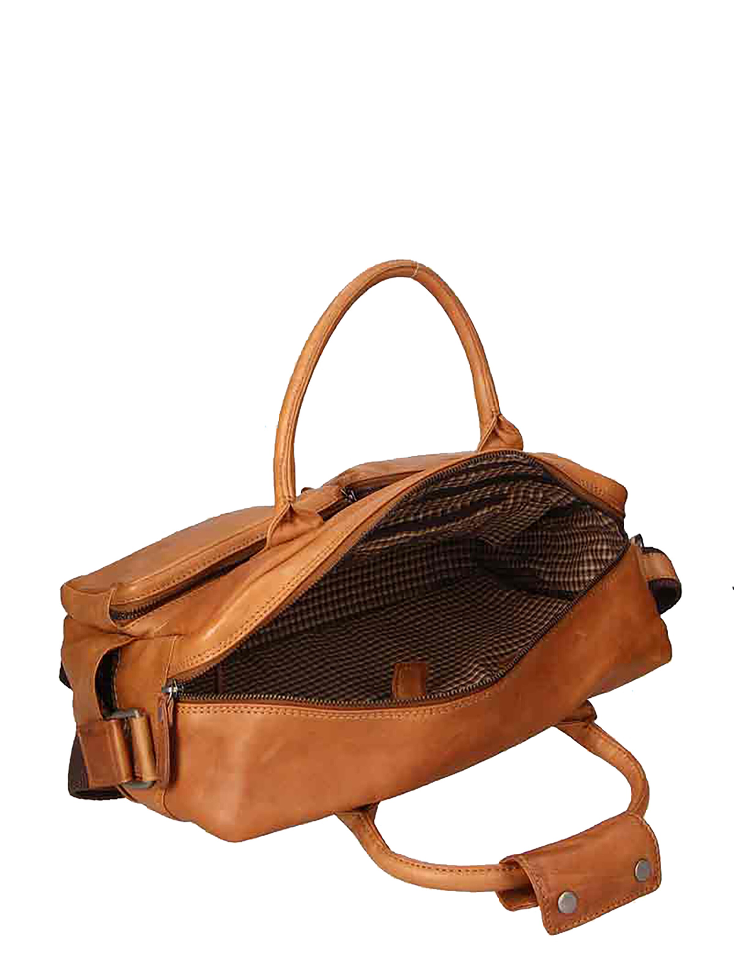 HILL BURRY Aktentasche in Braun