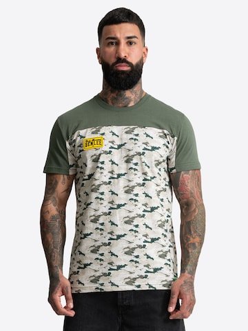 Tricou funcțional de la Benlee pe bej: față