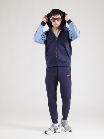 Nike Sportswear Ζακέτα φούτερ σε μπλε