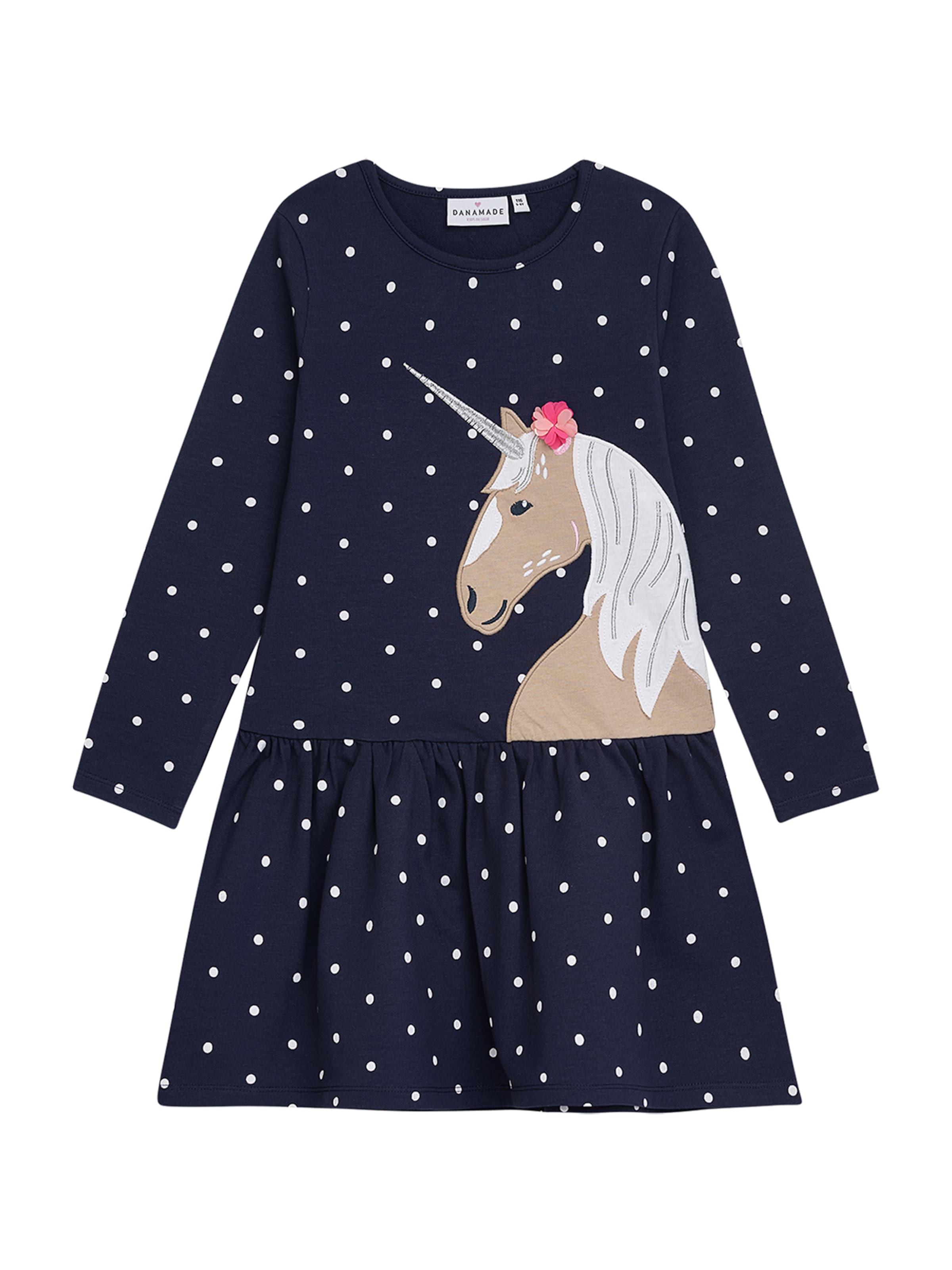 Abito di Danamade in blu: frontale