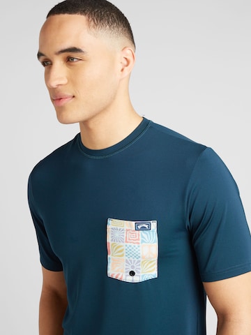 T-Shirt fonctionnel 'TEAM' BILLABONG en bleu