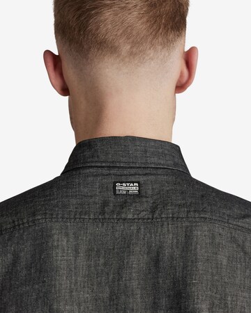 G-Star RAW Slim fit Overhemd in Zwart