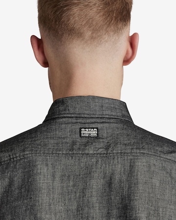 G-Star RAW Slim fit Overhemd in Zwart