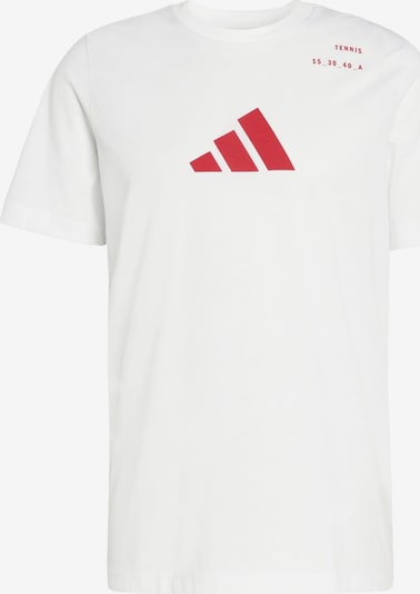 Sportiniai marškinėliai iš ADIDAS PERFORMANCE, spalva – raudona / balta, Prekių apžvalga