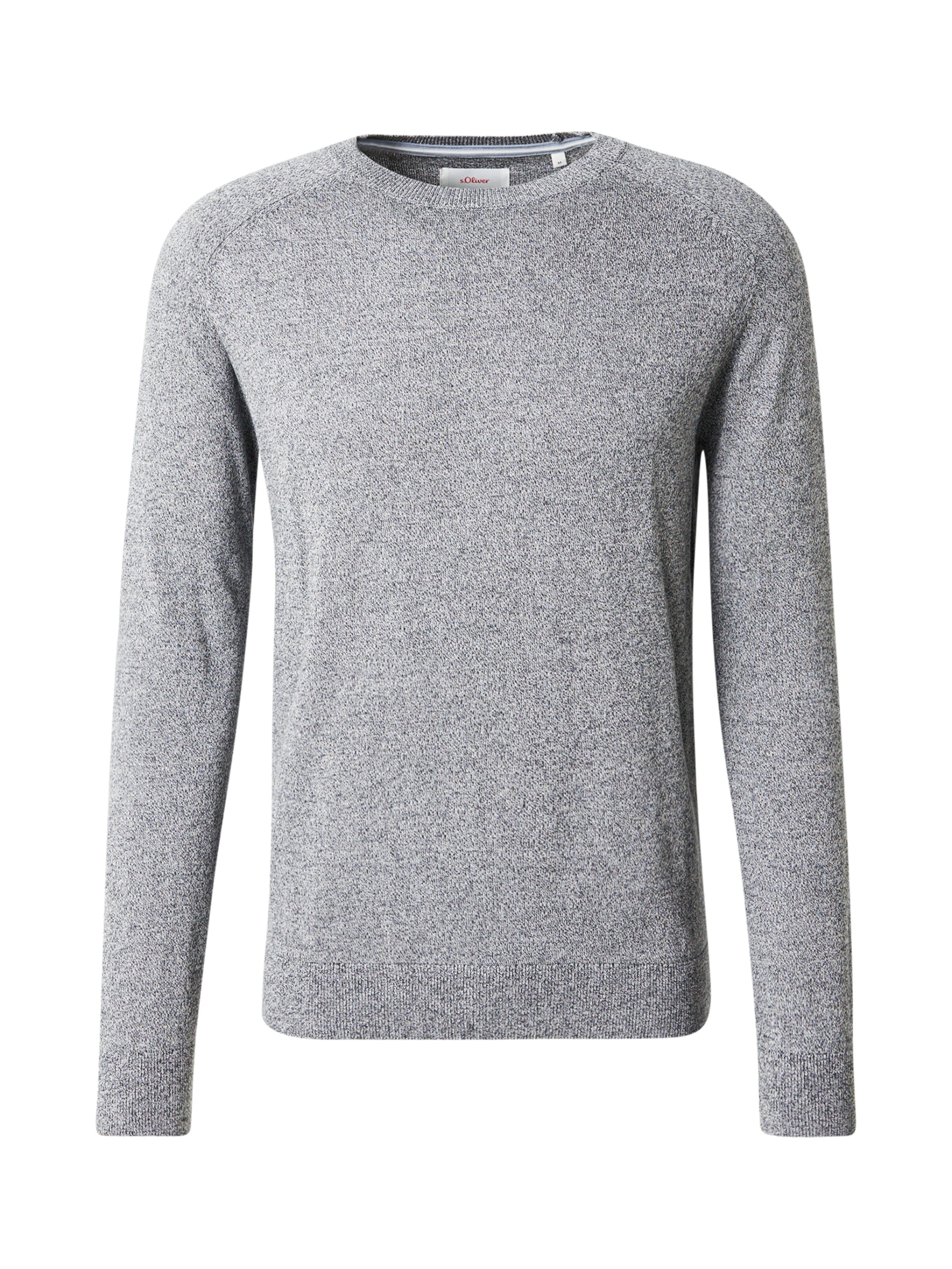 s.Oliver Pullover in Grau: Vorderseite