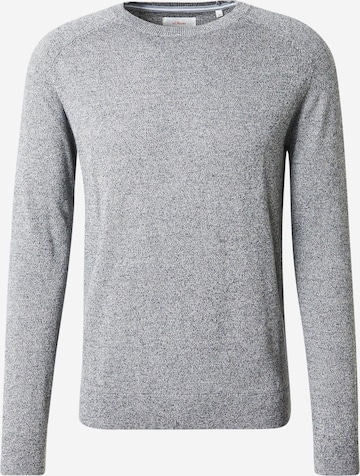 s.Oliver Pullover in Grau: Vorderseite