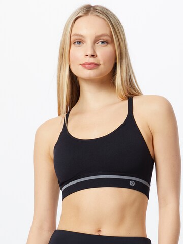 Bally Bustier Sport bh 'KALEIGH' in Zwart: voorkant
