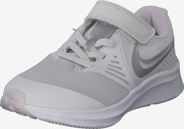 Baskets 'Star Runner' NIKE en argent : devant