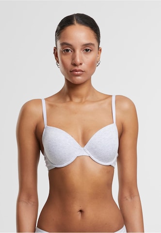 Urban Classics Bralette Bra in Grey