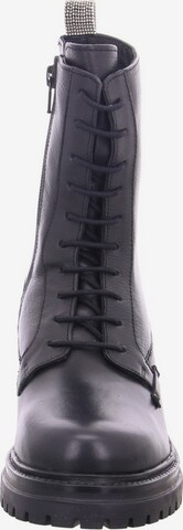 LAZAMANI Lace-Up Ankle Boots in Black