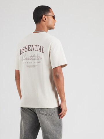JACK & JONES Tričko 'JJEORGANIC STUDIO' – béžová: přední strana
