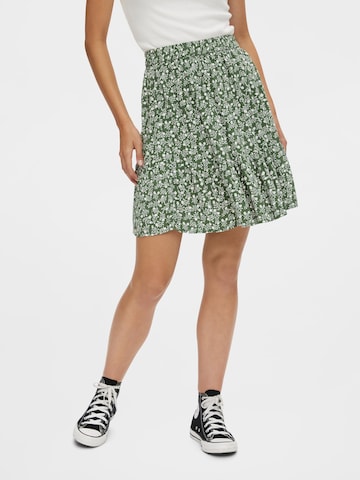 PIECES - Falda 'Rebecca' en verde: frente