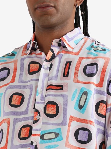 Campus Sutra Regular fit Button Up Shirt 'Easton' in Mixed colors