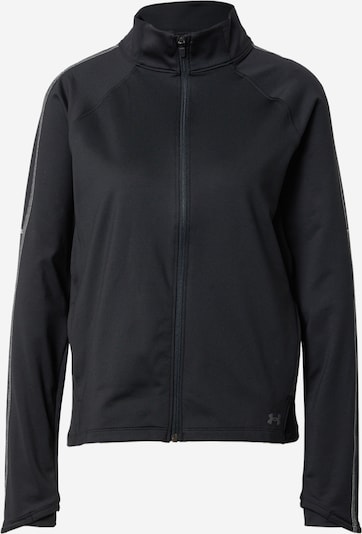 UNDER ARMOUR Sports sweat jacket in Grey / Black, Item view