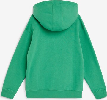 TOMMY HILFIGER Sweatshirt 'Essential Arched' in Green