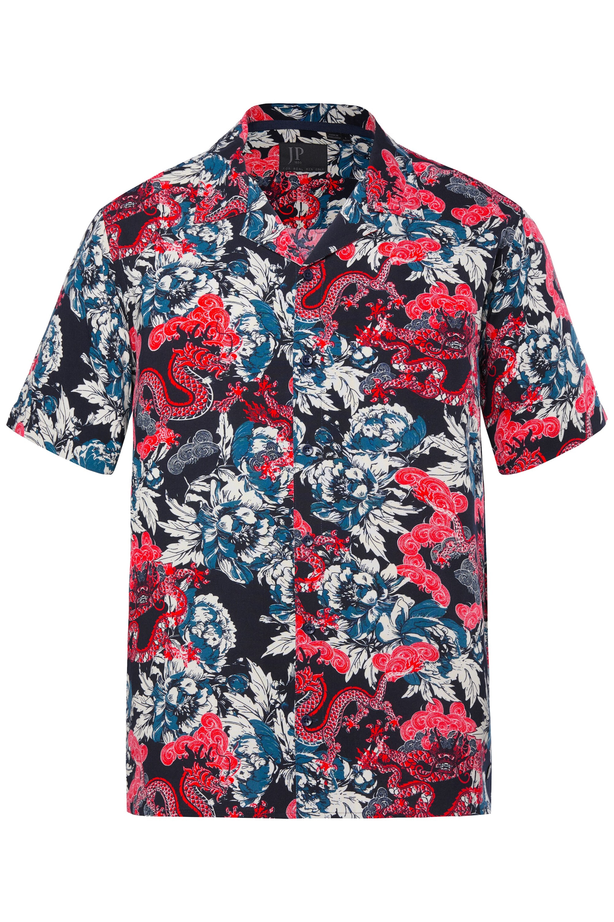 JP1880 Regular fit Button Up Shirt in Mixed colours: front