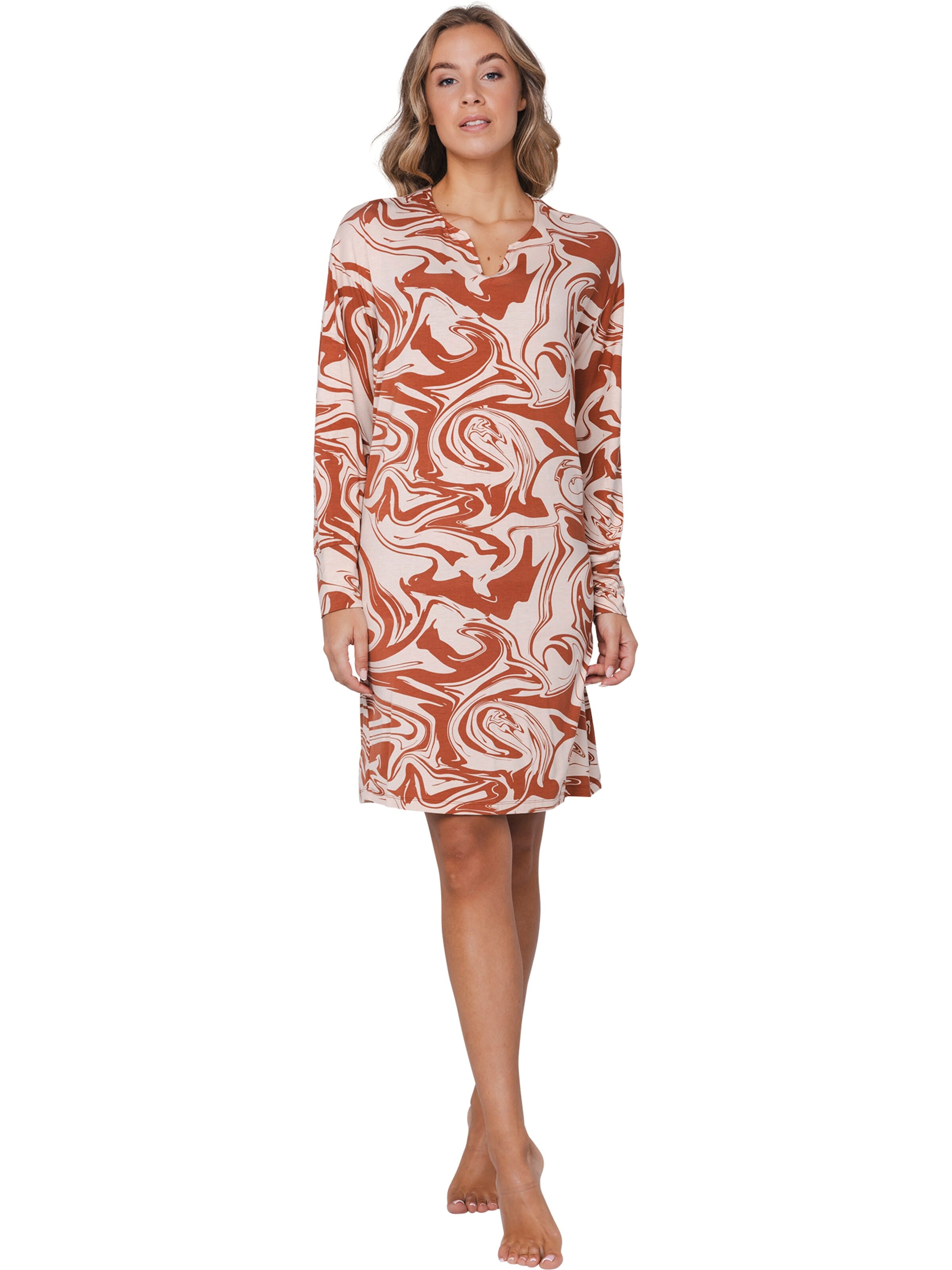 Chemise de nuit Pastunette en marron