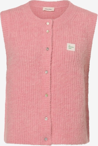 Cardigan 'East' AMERICAN VINTAGE en rose : devant