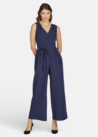 KLEO Jumpsuit in Blauw: voorkant