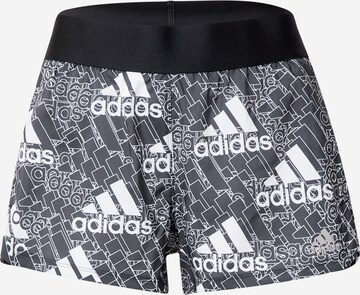 ADIDAS SPORTSWEAR Regular Sportbroek 'Logo Graphic Pacer' in Wit: voorkant