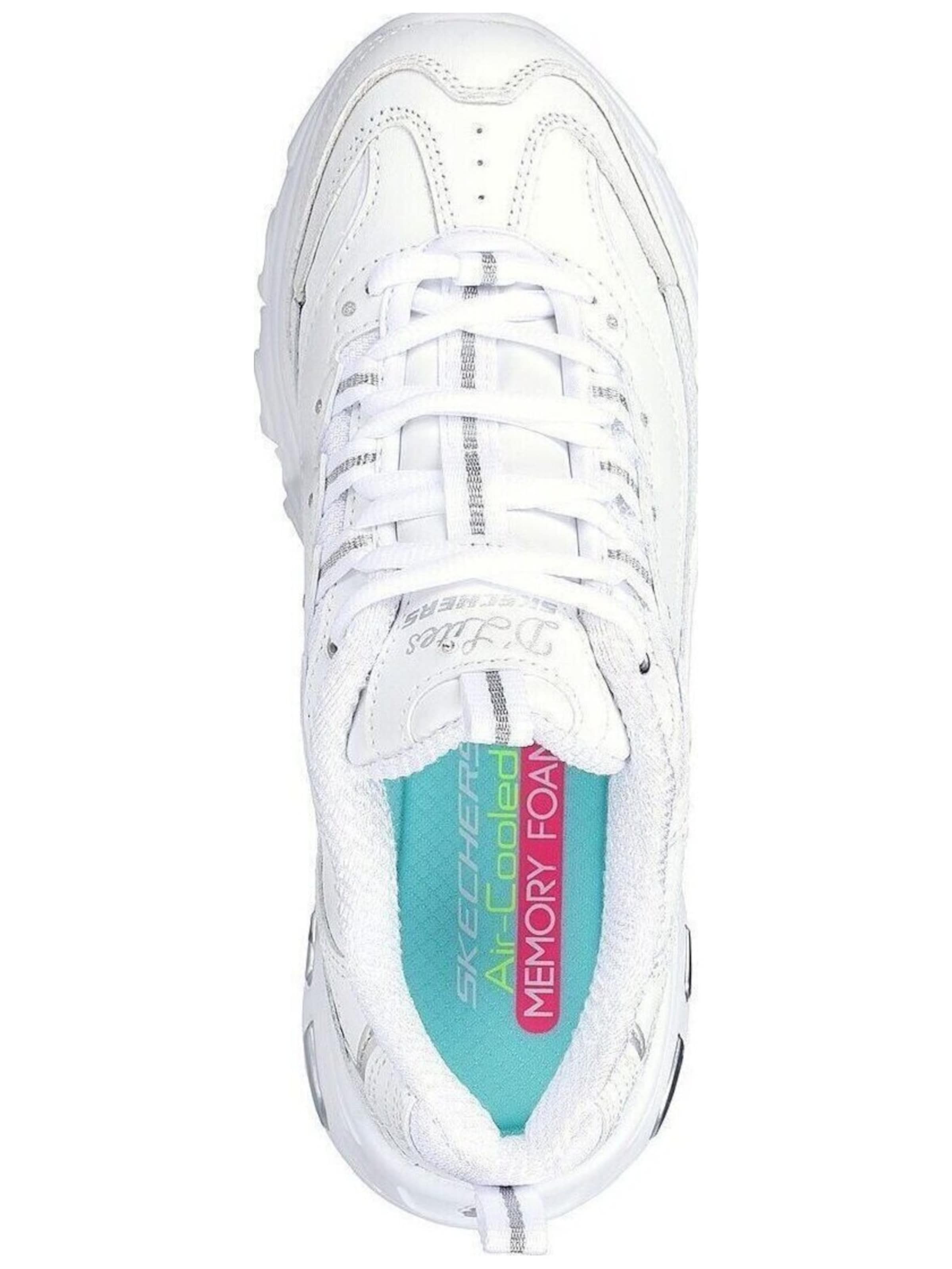 SKECHERS Sneaker low 'Skechers DLites Fresh Start'‌‌‌‌‌‌‌‌‌ in Weiß
