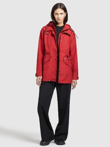 khujo Between-Seasons Parka in Red