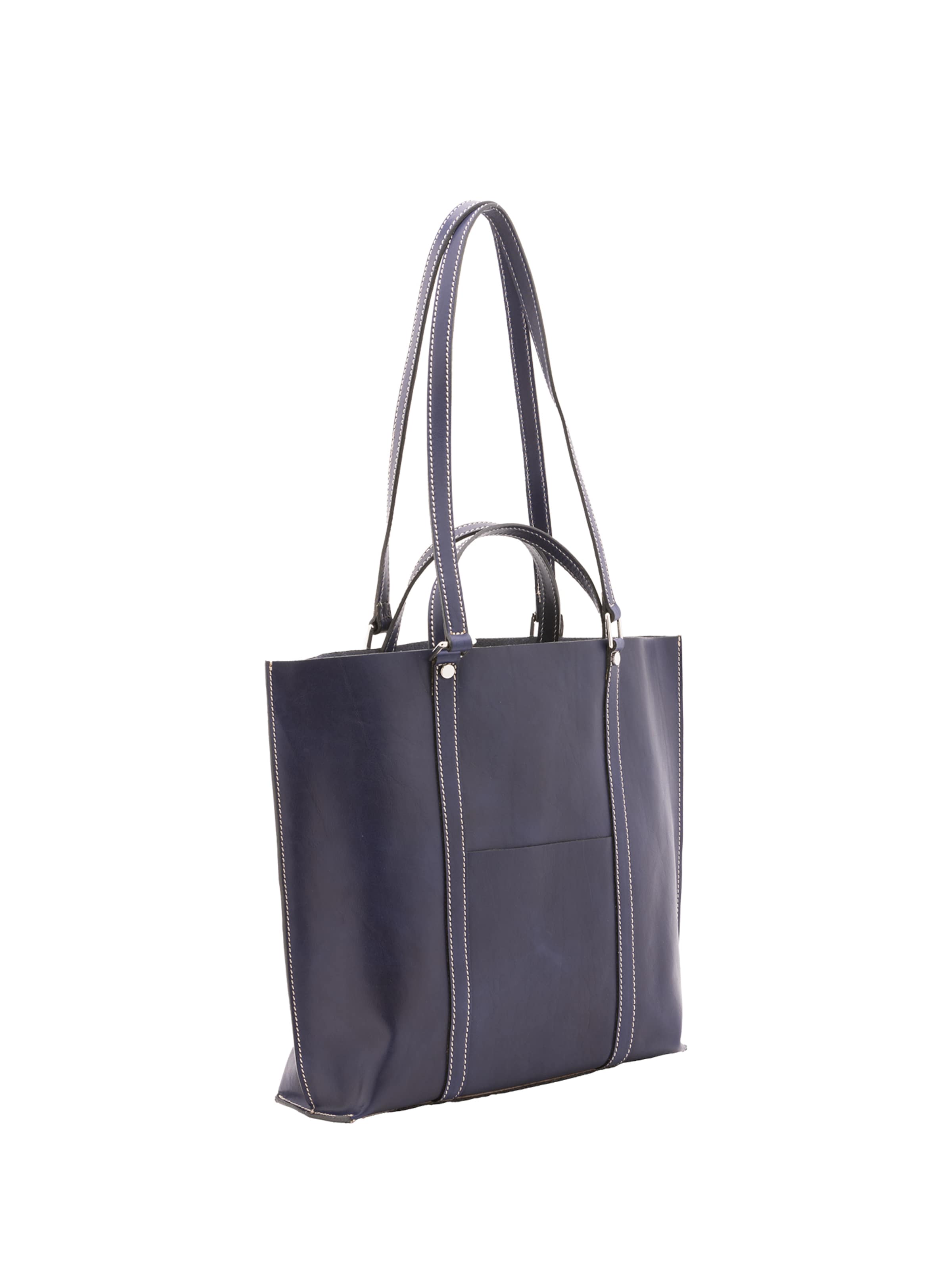 Borsa a spalla di Viola Castellani in blu: frontale