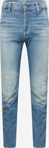 G-Star RAW Slimfit Jeans 'Pilot' i blå: framsida