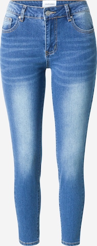 studioselectSlimfit Traperice 'Galina' - plava boja: prednji dio