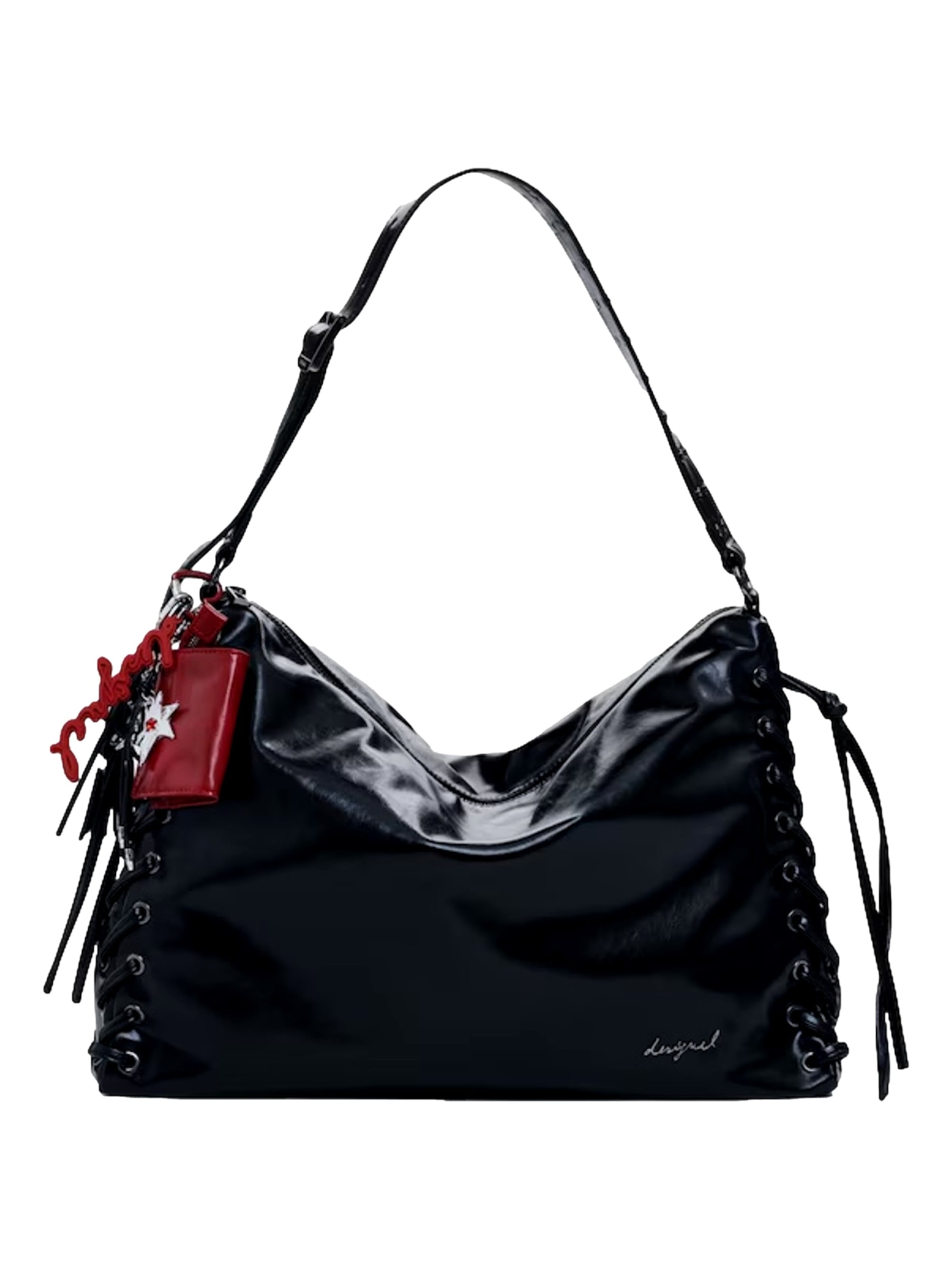 Sacs à main 'Galaxy Black Leiria' Desigual en noir : devant