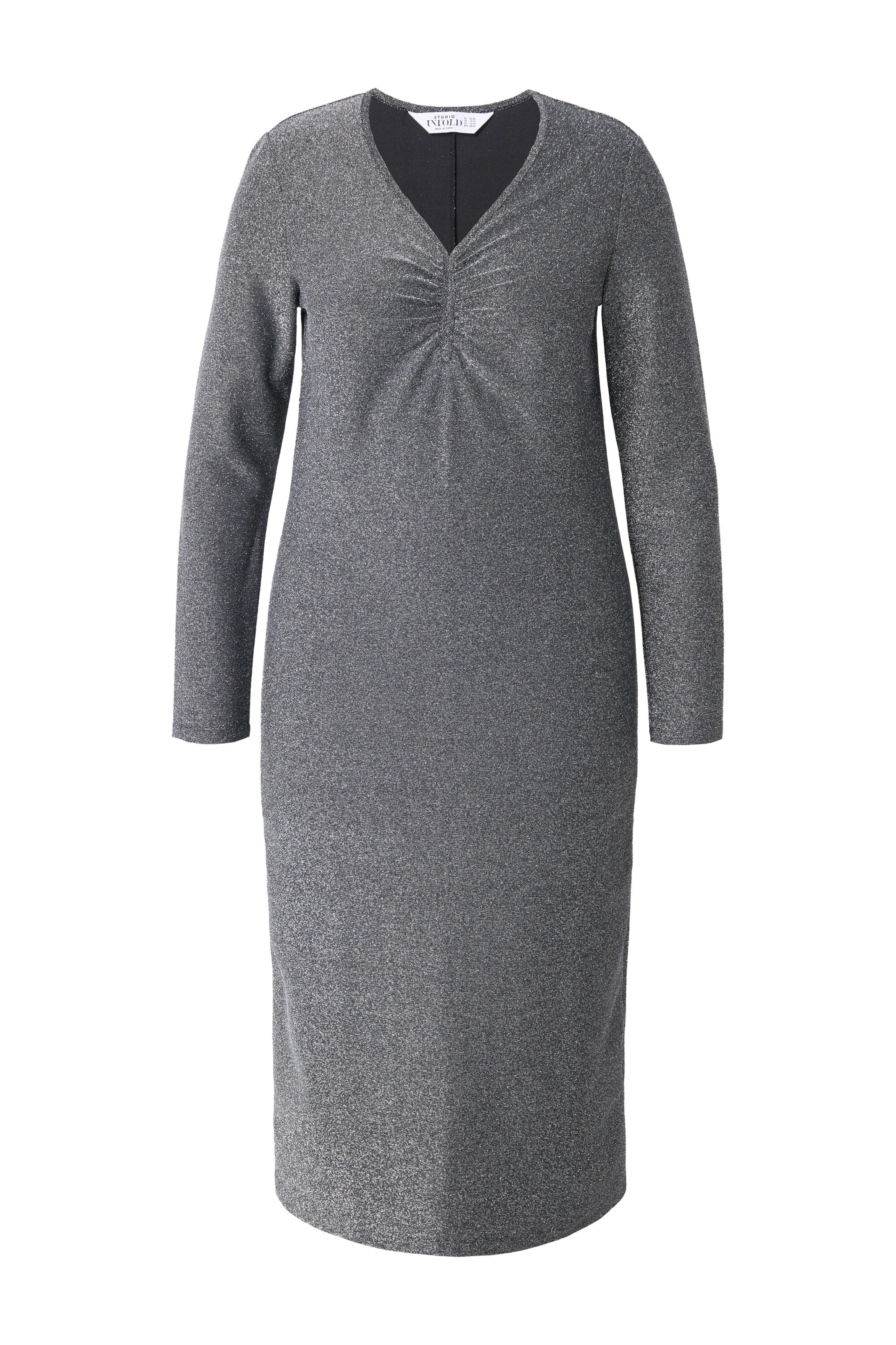 Studio Untold Dress in Grey: front