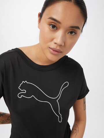 T-shirt fonctionnel PUMA en noir