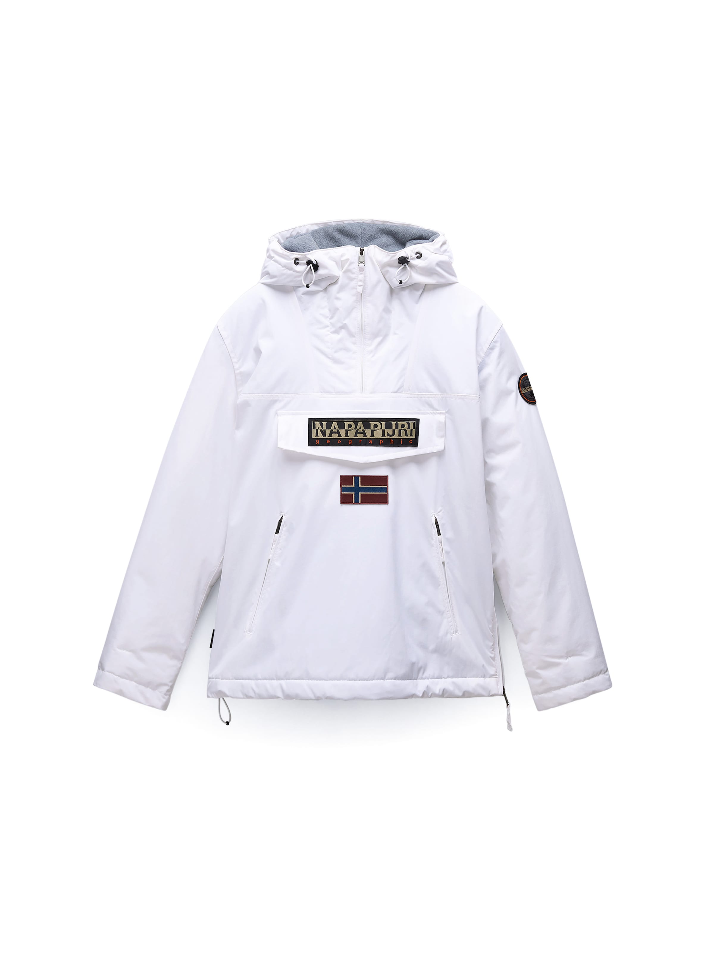 NAPAPIJRI Jacke 'Rainforest' in Weiß: Vorderseite