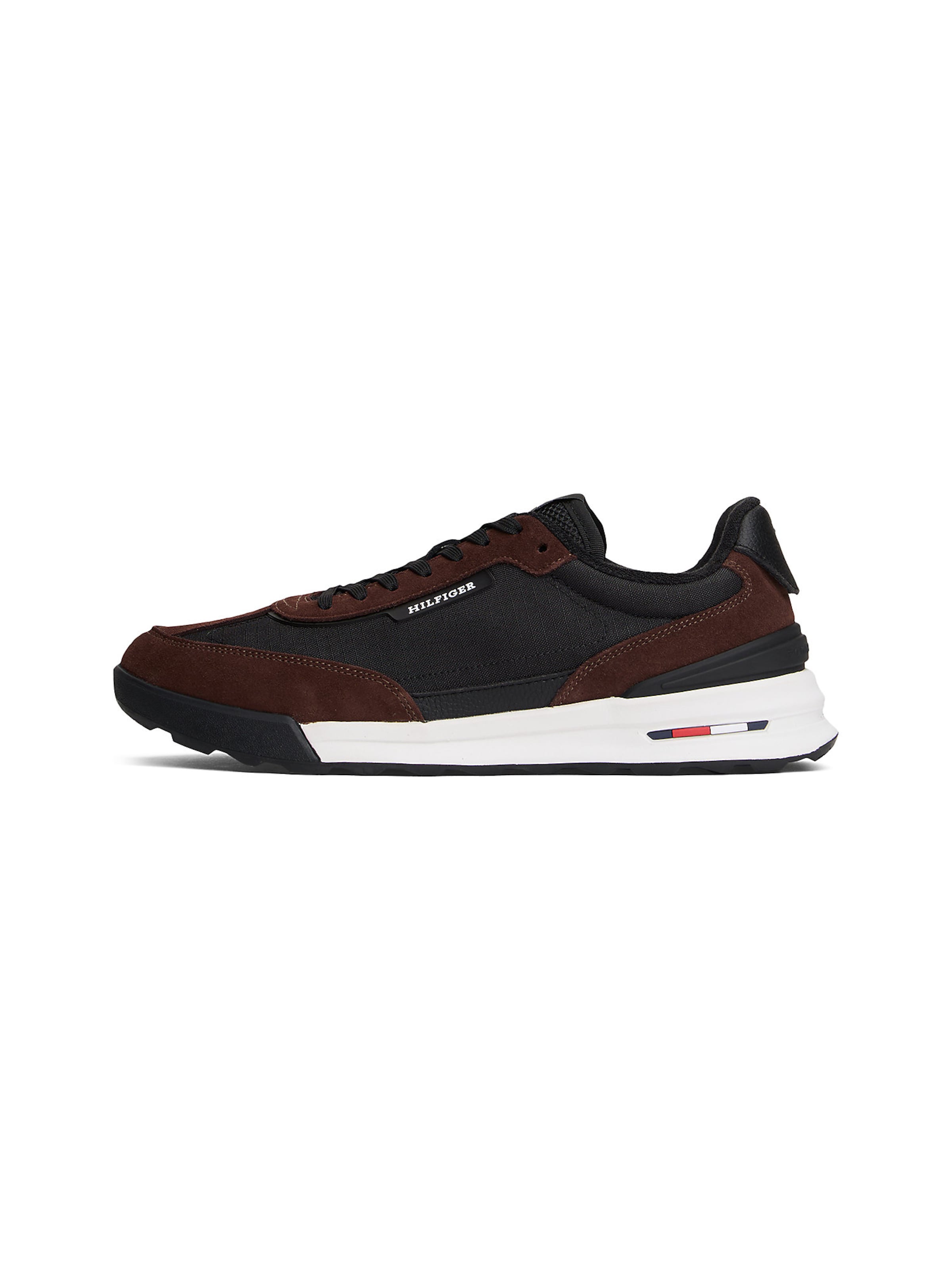 TOMMY HILFIGER Sneaker 'Retro' in Schwarz: Vorderseite