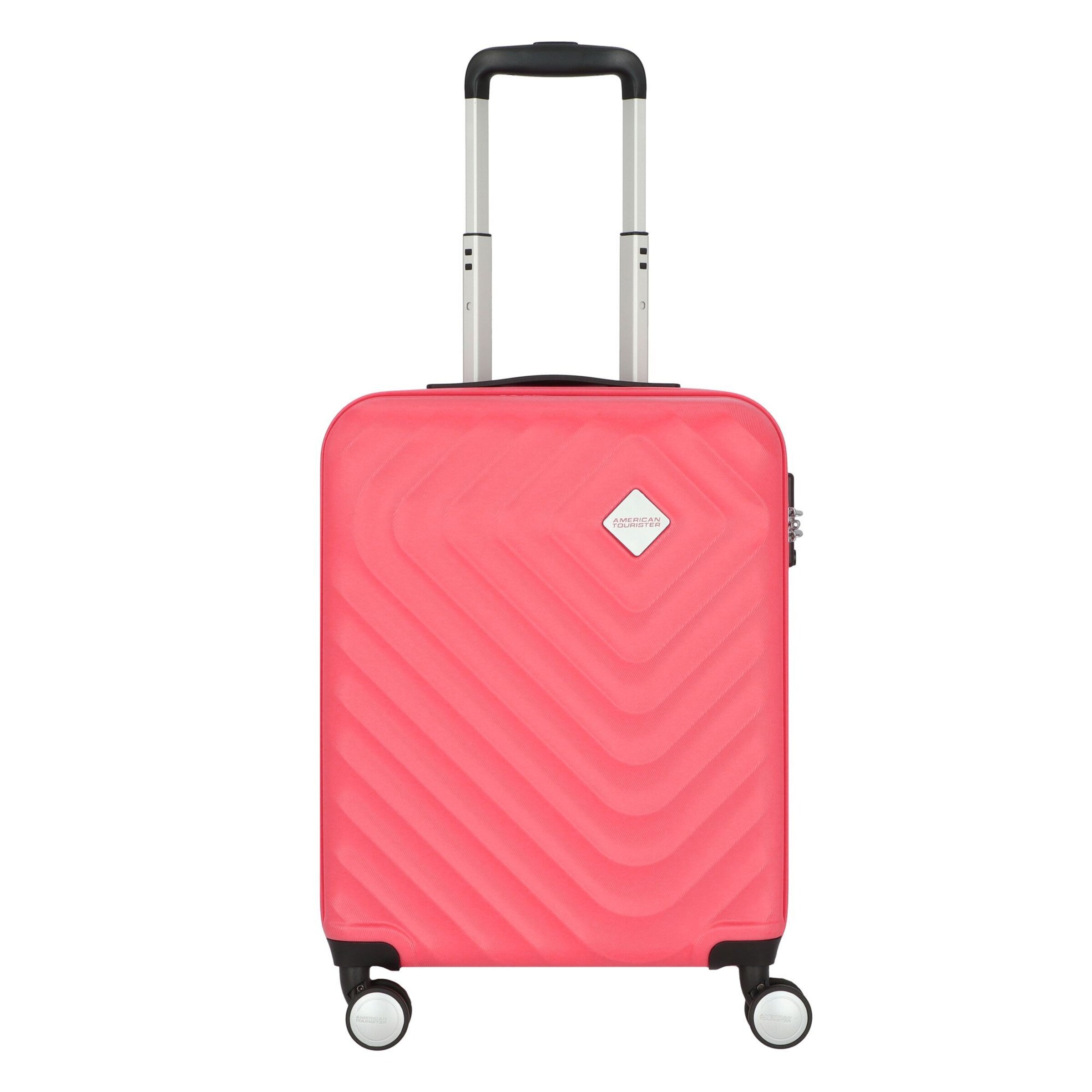 Trolley 'Summer Square' di American Tourister in rosa: frontale