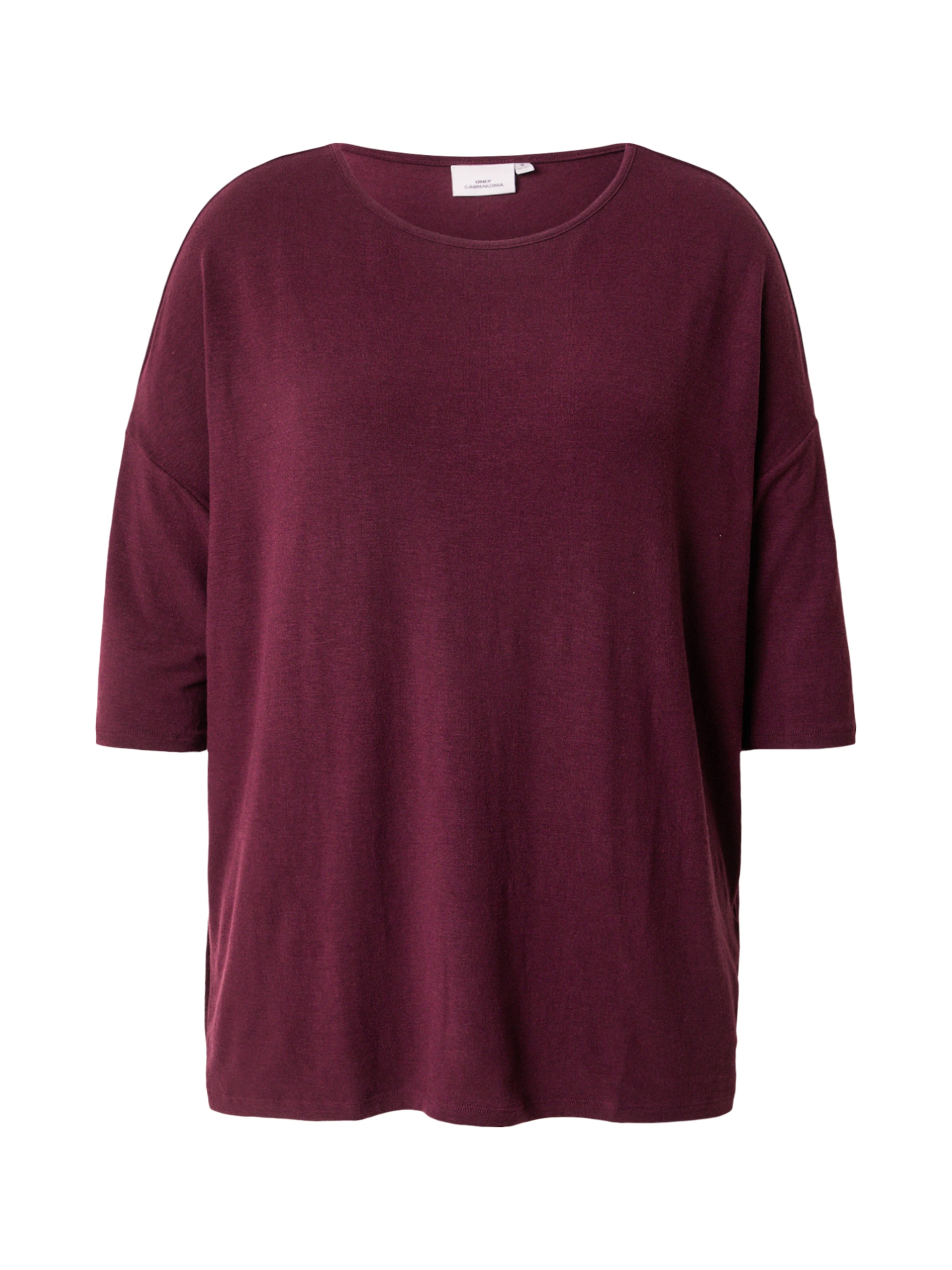 T-shirt 'CARLAMOUR' ONLY Carmakoma en rouge : devant